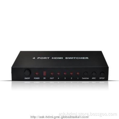 Hot 1.4v  HDMI Switcher  4 in 1 out   4KX2K